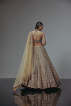The RÉYA Antique Gold Lehenga
