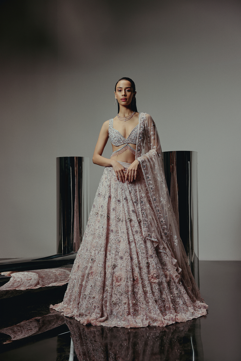 The RAAYA Blush Pink Lehenga