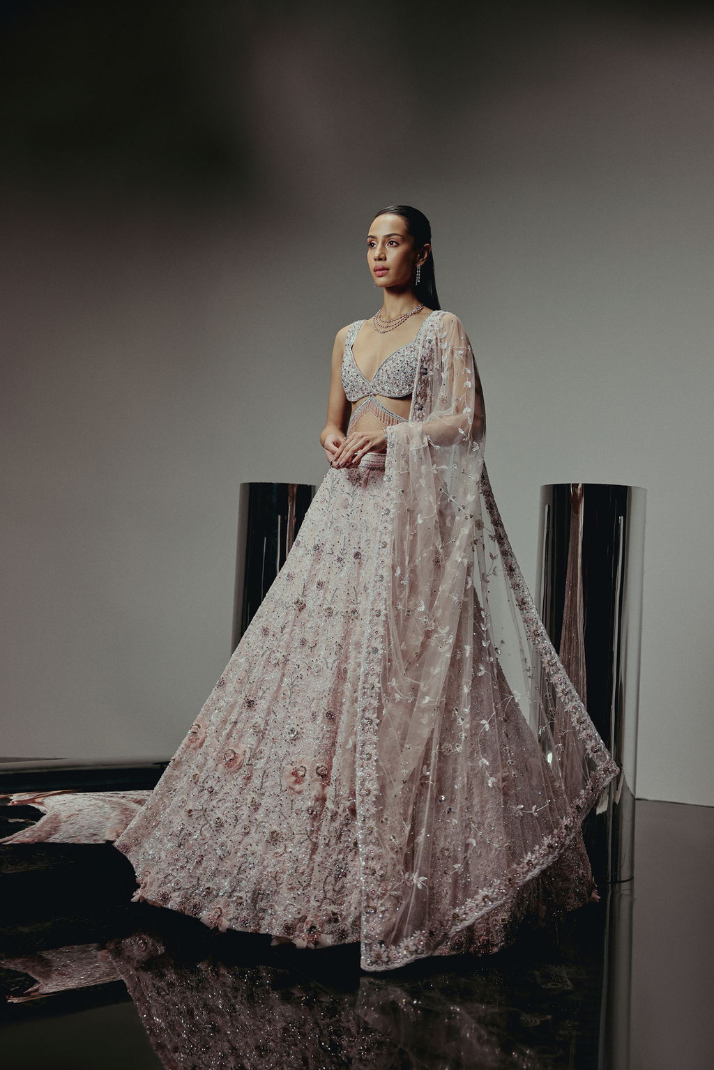 The RAAYA Blush Pink Lehenga