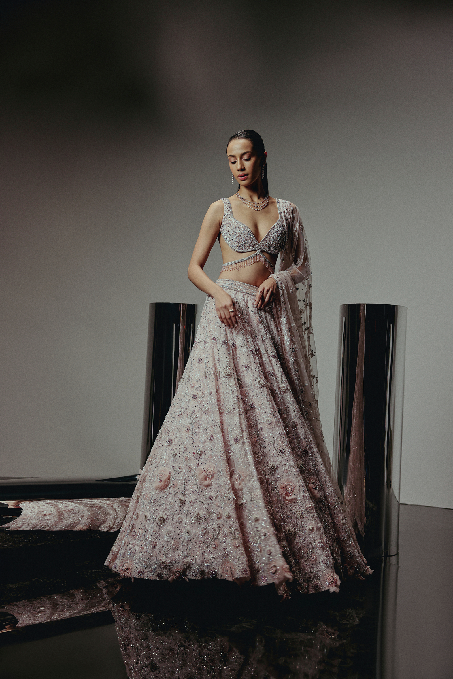 The RAAYA Blush Pink Lehenga