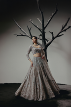 The RÉNAI Rose Gold Lehenga