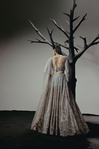 The RÉNAI Rose Gold Lehenga