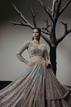 The RÉNAI Rose Gold Lehenga