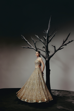The RÉVE Gold Lehenga