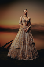 The RÁZA Antique Gold Lehenga