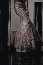 The RÁZE Pink Corset & Fishcut Skirt