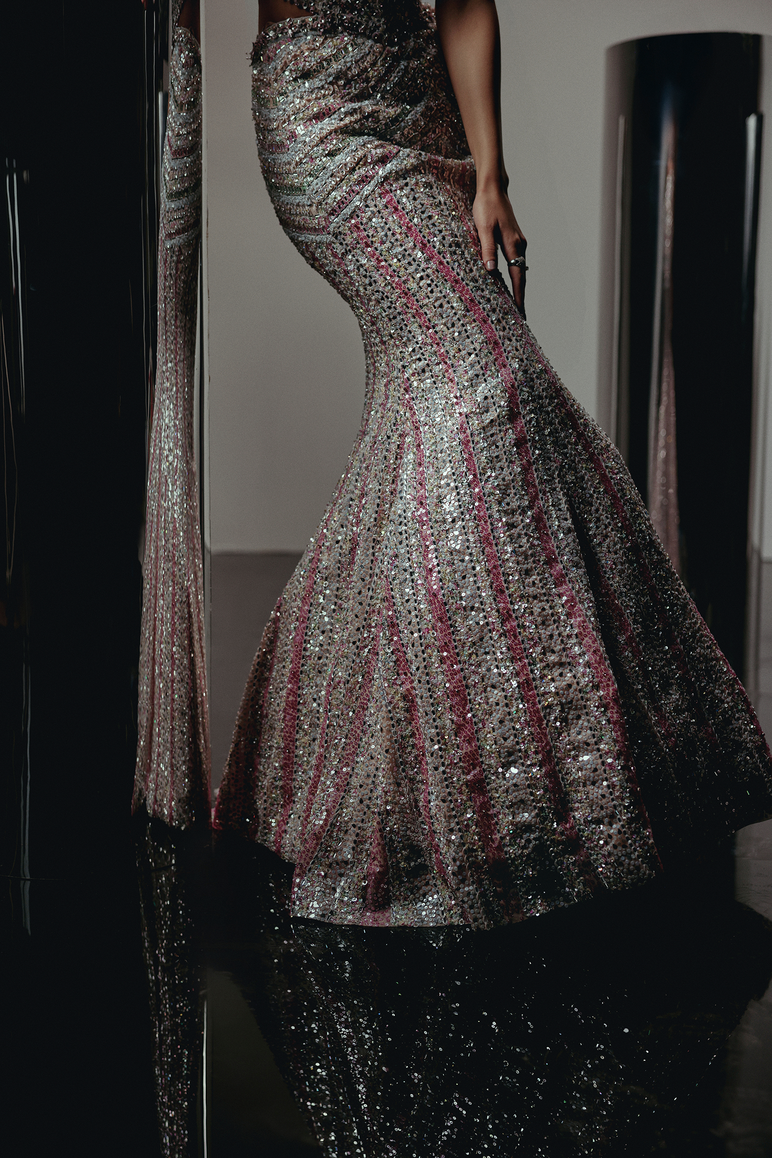 The RÁZE Pink Corset & Fishcut Skirt